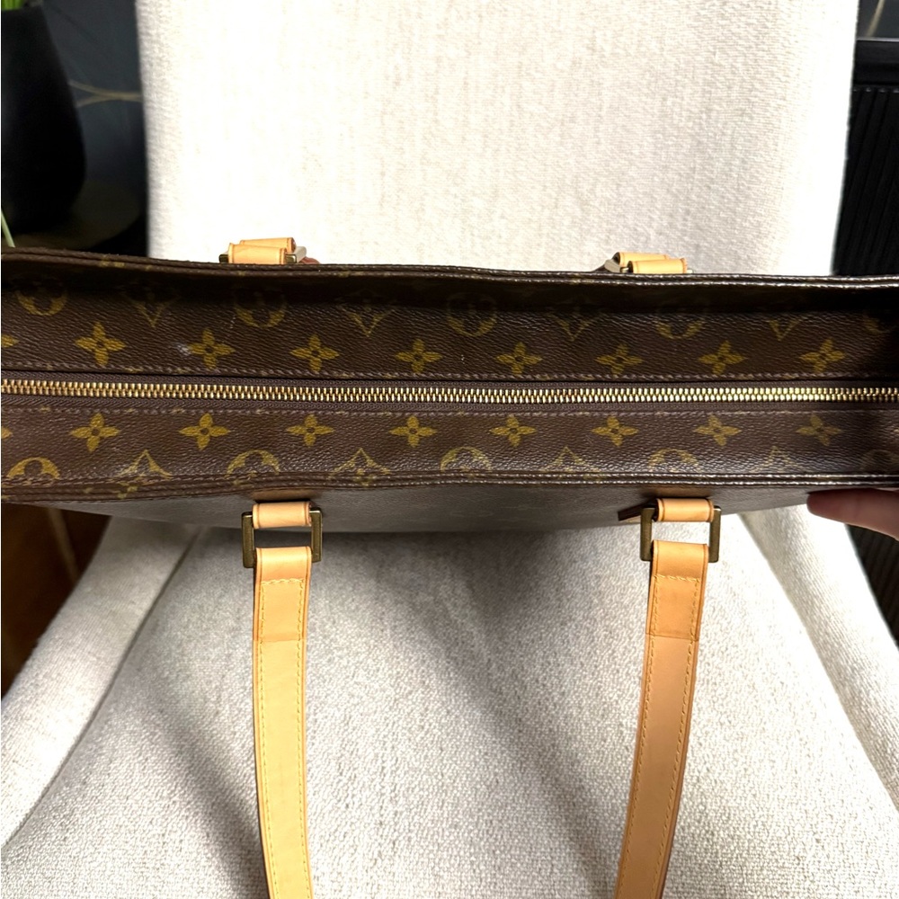 Authentic Louis Vuitton Luco tote bag M51155 brown monogram LV canvas large - Picture 11 of 16